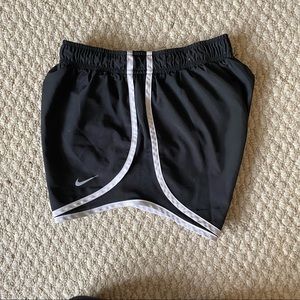 Nike: Black Running Shorts